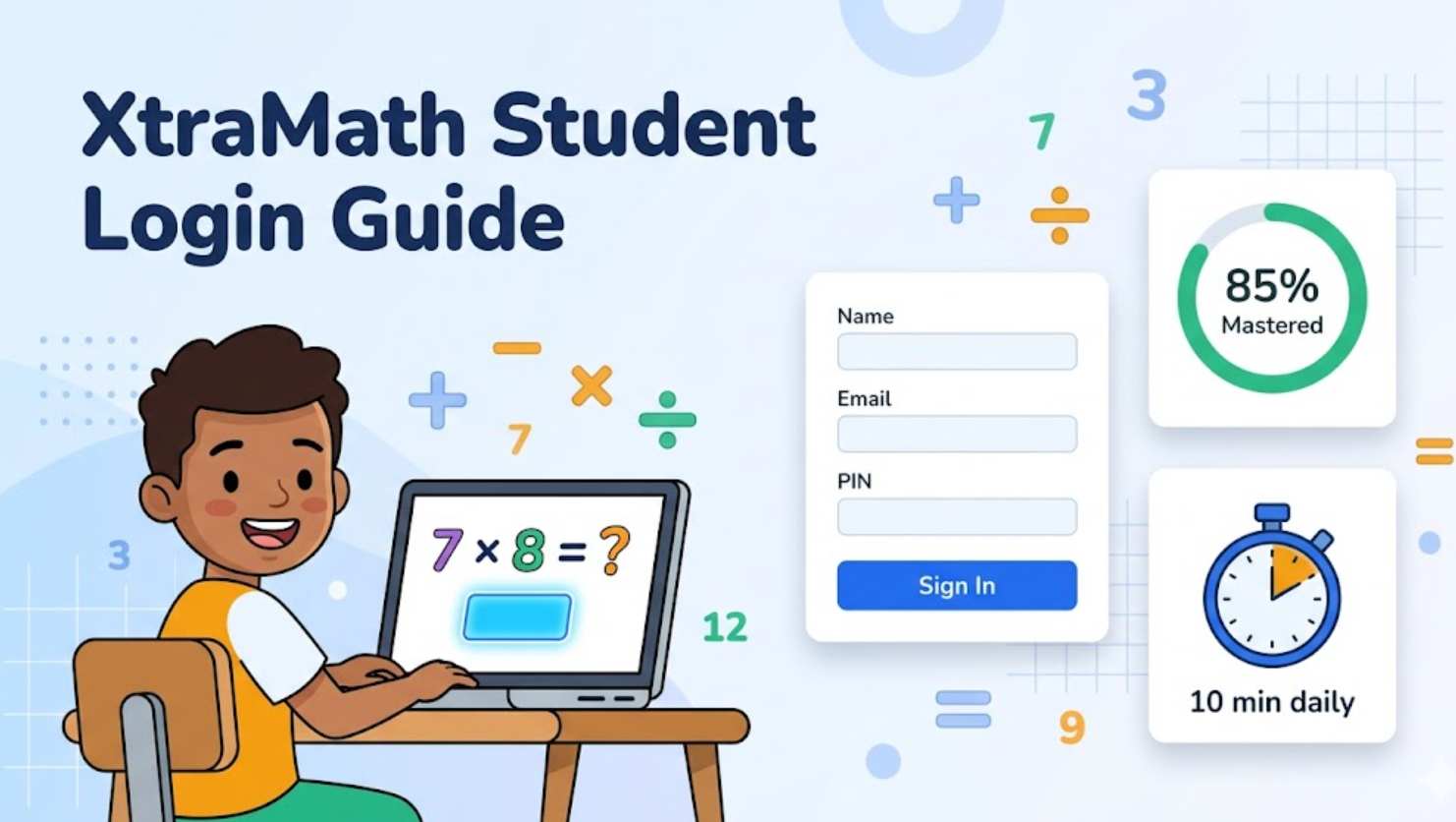 XtraMath Student Login
