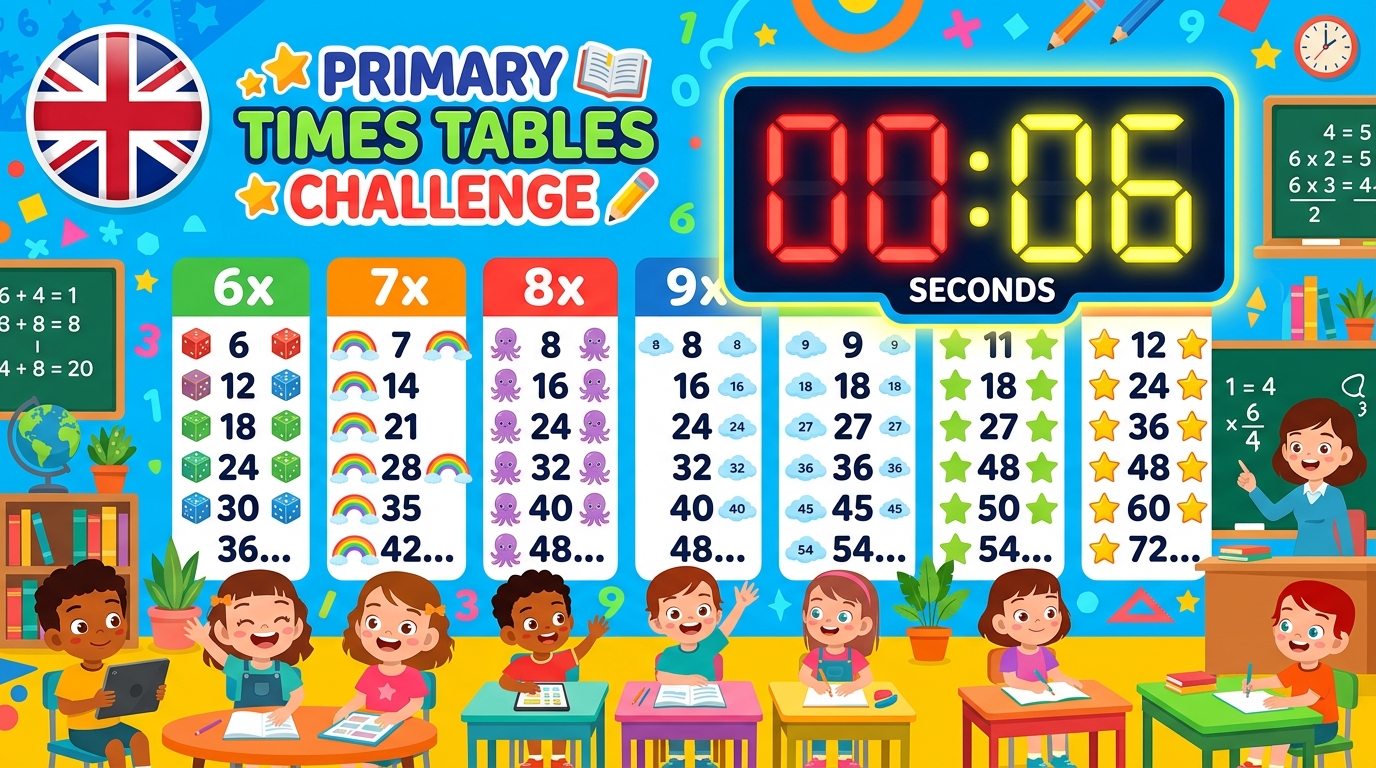 UK Year 4 Multiplication Tables Check 2026 Assessment Guide